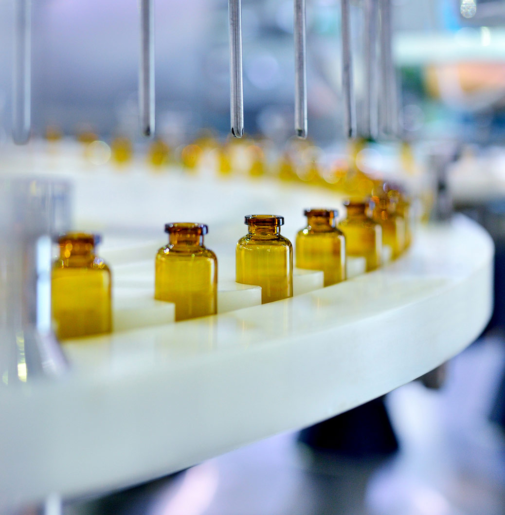 Immagine di fiale da riempire