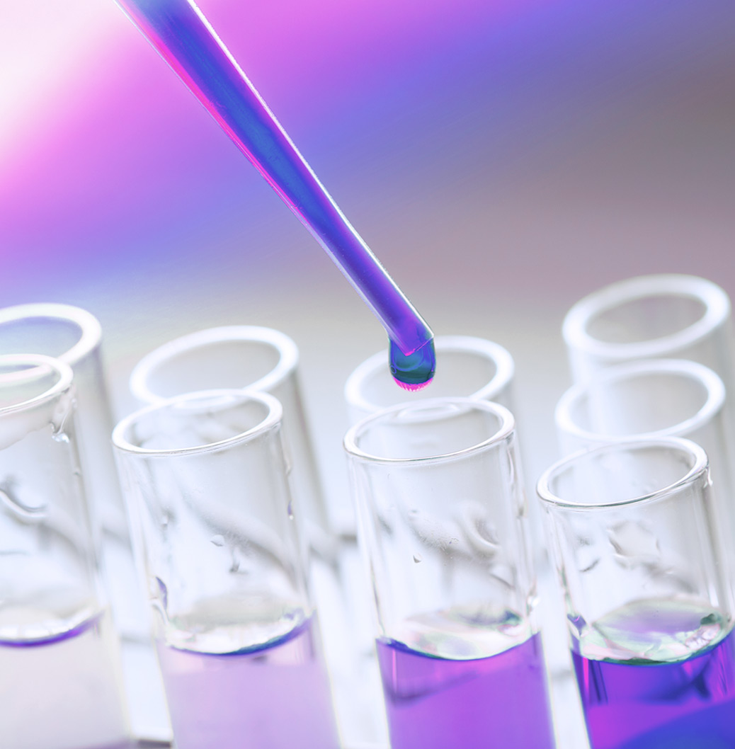 Immagine di provette piene